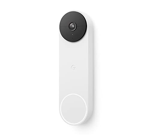 Google グーグル GA01318-JP [Google Nest Doorbell スマート ドアベル バッテリー式] ホワイト ネストカム