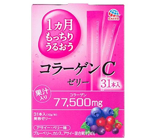 アース製薬 1ヵ月もっちりうるおうコラーゲンCゼリー 10gx31本