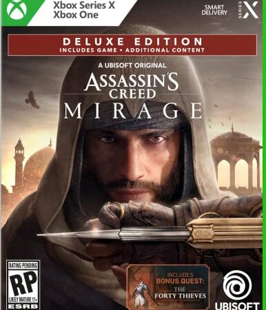 Assassin's Creed Mirage Deluxe Edition (輸入版:北米) - XboxOne and Xbox Series X