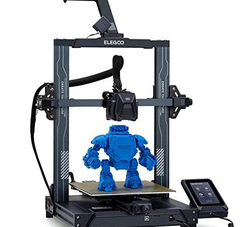 ELEGOO Neptune 3 Pro FDM 3Dプリンター 自動ベッドレベリング デュアルギアダイレクトエクストルーダー デュアルリードスクリュードライブ 取り外し可能な静電容量式スクリーン 225x225x280mmの大型印刷サイズ