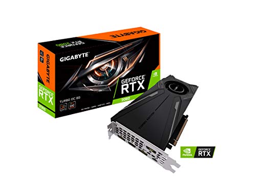 GIGABYTE GeForce RTX 2080 TURBO OC 8G グラフィックカード ターボスタイルファン 8GB 256-Bit GDDR6 GV-N2080TURBO OC-8GC ビデオカード