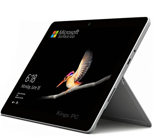 マイクロソフト サーフェス ゴー (Microsoft Surface Go) 2in1タブレットPC office搭載 / 10.1インチ PixelSence ディスプレイ/Windows 10 タブレットTablet/第7世代Pentium Gold 4415Y/SSD 64GB/メモリ4GBパソコン/Webカメラ内蔵/Windows Hello (顔認証) /WIFI/Bluetooth（専用キーボードとタッチペン非搭載)(Kings PC Store)(整備済み品)