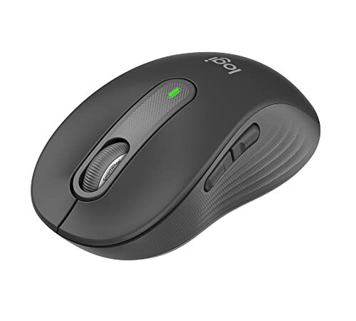 ロジクール Signature M650MGR ワイヤレスマウス 静音 グラファイト ワイヤレス マウス 無線 Bluetooth Logi Bolt Unifying非対応 windows mac iPad Android Chrome OS スクロールホイール 無線マウス 静音マウス M650 国内正規品 レギュラー