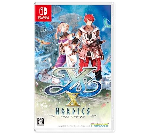 SW版イースⅩ -NORDICS- 通常版 【Amazon.co.jp限定】アドル専用衣装『クリムゾン・ナイト』DLCコード 配信 ＜初回限定特典＞DLC『ピッカードに魅入られし者』DLCチラシ付き
