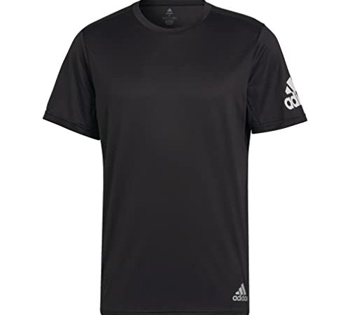 [アディダス] ランニング 半袖 Tシャツ ランイット 半袖Tシャツ TM190 メンズ ブラック(HB7470) J/M