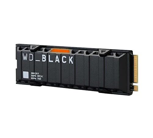 Western Digital ウエスタンデジタル WD BLACK M.2 SSD 内蔵 ヒートシンク搭載 2TB NVMe PCIe Gen4 x4 (読取り最大 7300MB/s 書込み最大 6600MB/s) PS5 ゲーミング PC メーカー保証5年 WDS200T2XHE-EC SN850X 【国内正規取扱代理店】