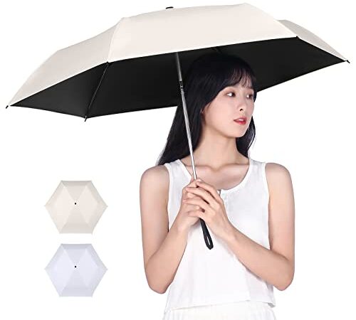日傘 超軽量 182g-192g UVカット率 100% 完全遮光 ワンタッチ自動開閉 日傘兼用雨傘 折りたたみ傘 UPF50+ 晴雨兼用 折り畳み日傘 日焼け防止 熱中症対策 紫外線遮断 遮熱 耐風撥水 コンパクト 携帯便利 ギフト プレゼント