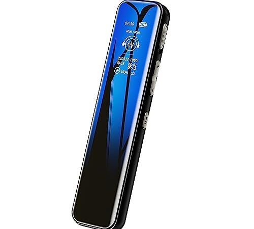 【一回の充電で22時間連続録音】Joyteco ボイスレコーダー ICレコーダー 小型 16GB 録音 録音機 集音器 ステレオマイク搭載 長時間録音 260mAhバッテリー MP3プレーヤー機能 レコーダー A-Bリピート 録音開始タイマー オートパワーオフ 多機能搭載 パスワード保護 スピーカー内蔵 簡単操作 コンパクト 会議/商談/講義/取材/語学学習/インタビュー/テレワーク 日本語説明書 ブラック