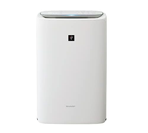 シャープ 加湿 空気清浄機 プラズマクラスター 25000 空気清浄 23畳 ホワイト KI-PS50-W