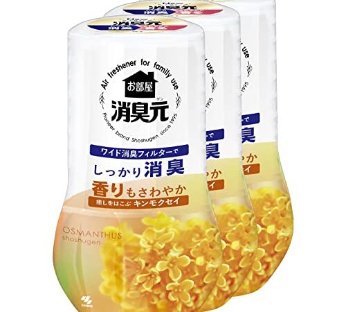 【まとめ買い】お部屋の消臭元 癒しをはこぶ キンモクセイ 消臭芳香剤 部屋用 400ml×3個