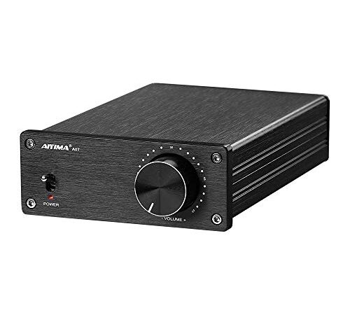 AIYIMA A07 TPA3255 パワーアンプ 300Wx2 D級ステレオデジタルオーディオアンプ 2.0chアンプ パッシブスピーカー用ホームオーディオ（A07＋DC36V電源アダプター）