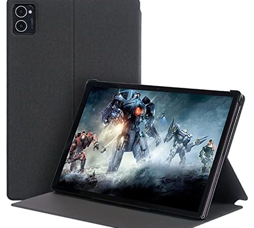 AUDASO For CHUWI HiPad X Pro ケース CHUWI HiPad XPro 用ソフト TPU カバー 軽量三つ折りスタンドシェル 自動ウェイク/スリープケース CHUWI HiPad XPro 対応 ケース カバー （ブラック）