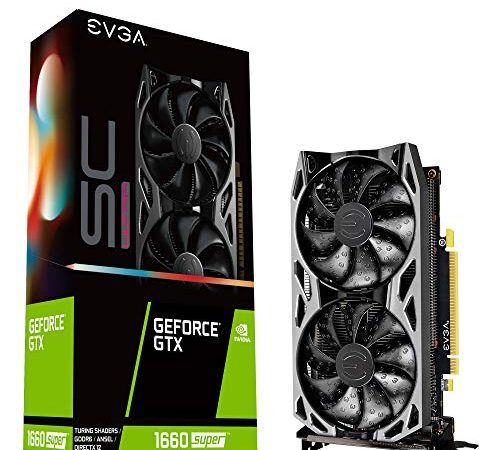 EVGA 06G-P4-1068-KR NVIDIA GeForce GTX 1660 Super SC Ultra Gaming 6GB GDDR6 グラフィックスカード