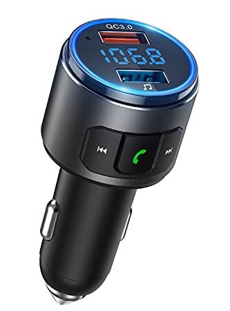 FMトランスミッター 車載充電器 Bluetooth5.0