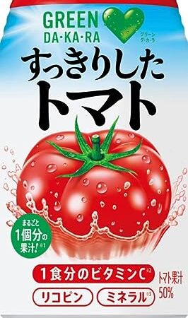 サントリー GREEN DAKARA(グリーン ダカラ) すっきりしたトマト 350g缶×24本入
