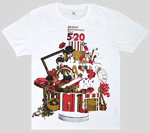 Johnny&Associates. 嵐 ARASHI Anniversary Tour 5×20 グッズ Ｔシャツ