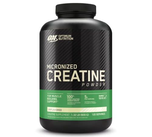 Optimum Nutrition (オプティマムニュートリション) クレアチンパウダー フレーバーなし 600g [海外直送品]