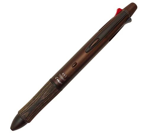Pilot 4+1 ウッド/Wood 【ダークブラウン】 BKHFW2SRDBN 最大φ 14.1mm 全長 148mm