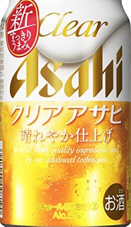 【10月から増税対象】【新ジャンル/第3のビール】クリアアサヒ [ 350ml×24本 ]