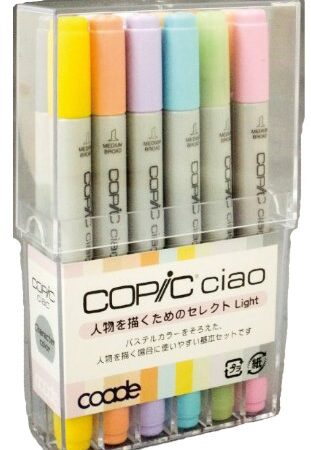 コピックチャオ12色 人物を描くためのセレクトLight