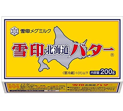 雪印乳業 北海道バター 200g[冷蔵]