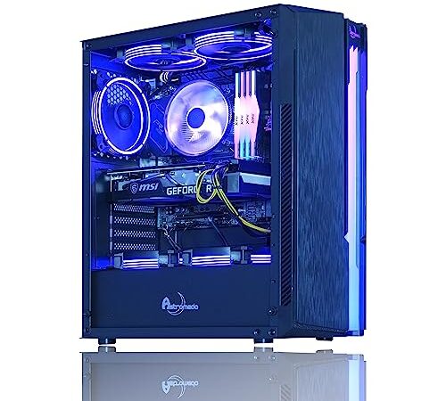 【ASTROMEDA SIRIUS】ゲーミングPC【Ryzen5-4500/GeForce-RTX4060/RGBメモリ16GB(メモリ2枚搭載)/SSD240GB/HDDなし/Windows11home/650W/AMD A520チップセット(MicroATX)/黒ケース/WiFi&Bluetooth】ゲーミングデスクトップパソコン アストロメダv002-1