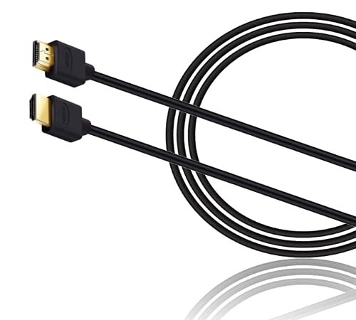 Hanwha HDMIケーブル PlayStation対応 3m 細線 4.2mm Ver2.0b スーパースリム ハイスピード 8K 4K 2K対応 UMA-HDMI30T