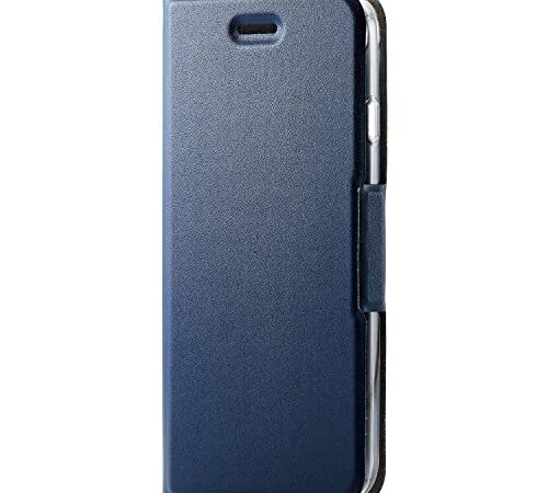 エレコム iPhone SE (第2世代/第3世代) / 8 / 7 用 ケース 手帳型 レザー 薄型 UltraSlim ネイビー PM-A22SPLFUNV