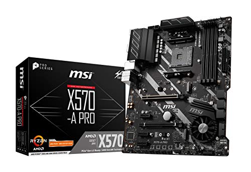 MSI X570-A PRO ATX マザーボード [AMD X570チップセット搭載] MB4783