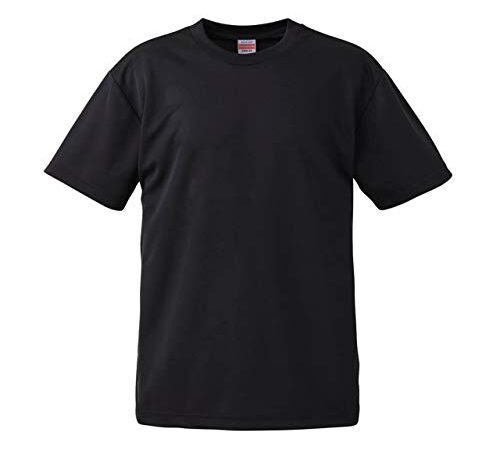 (ユナイテッドアスレ)UnitedAthle 4.1オンス ドライ アスレチック Tシャツ 590001 [メンズ] 002 ブラック L