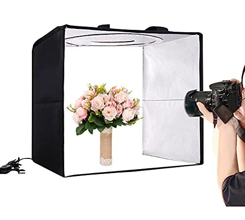 撮影ボックス30cm 撮影 ブース MIZIYOU撮影用テント LED写真照明キット 高輝度 6枚背景布 簡易撮影スタジオ 多角度対応 折り畳み式 組み立て簡単,注：電源アダプタは5V2A-5V4Aです 付け説明