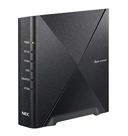 【Amazon.co.jp 限定】NEC Aterm 無線LAN WiFi ルーター Wi-Fi 6(11ax) AX1500HP 2ストリーム (5GHz / 2.4GHz) AM-AX1500HP【 iPhone 14 / 13 / SE/Nintendo Switch メーカー動作確認済み】