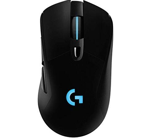 Logicool G ロジクール G ゲーミングマウス ワイヤレス G703h HERO 25Kセンサー LIGHTSPEED 無線 エルゴノミクス LIGHTSYNC RGB POWERPLAY ワイヤレス充電 国内正規品