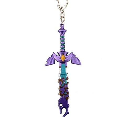 ゼルダの伝説 キーホルダー ティアーズ オブ ザ キングダム リンク 剣 キーアクセサリー ストラップ ペンダント Switch収納バッグ装飾 (02)