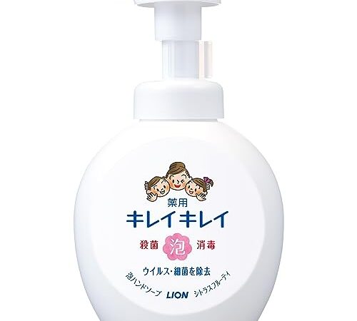 キレイキレイ 薬用 泡ハンドソープ シトラスフルーティの香り 本体ポンプ 大型サイズ 500ml(医薬部外品)