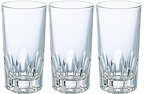 アデリア(ADERIA) アルスター360 360ml 3個セット クリア 日本製 グラス ハイボール コップ 結婚 祝い ビール ビア お水 ガラス 日本酒 ウイスキー