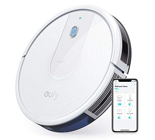 Anker Eufy (ユーフィ) RoboVac 15C（ロボット掃除機)【BoostIQ搭載/アプリ対応/超薄型/強力吸引/静音設計/自動充電/落下防止/衝突防止】（ホワイト）
