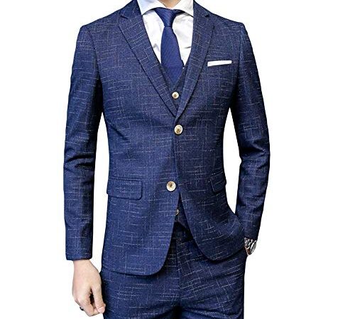 [CEEN] スリーピース メンズ 2つボタン スーツ オシャレ スタイリッシュスーツ ビジネス・パーティー 春秋