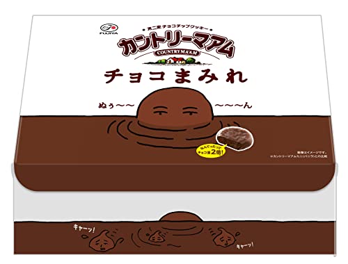 【EC限定品】不二家 カントリーマアムチョコまみれ大容量BOX(500g)