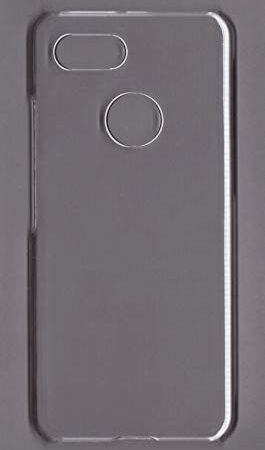 Google Pixel3 ポリカーボネート製 (PC) 無地 スマホ ケース スマホカバー クリア 透明 グーグル ピクセル スリー