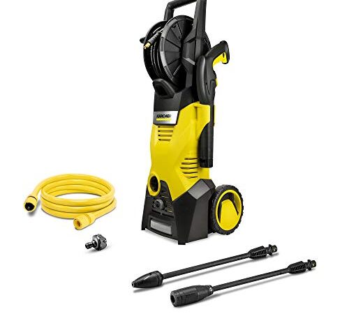 ケルヒャー(Karcher) 高圧洗浄機 K3 ホースリール (50/60Hz) 黄砂 洗車 汚れ