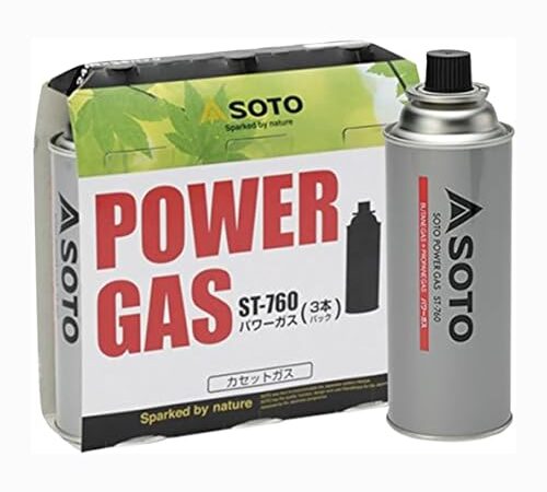 ソト(SOTO) パワーガス 3本パック ST-760 [HTRC 2.1]