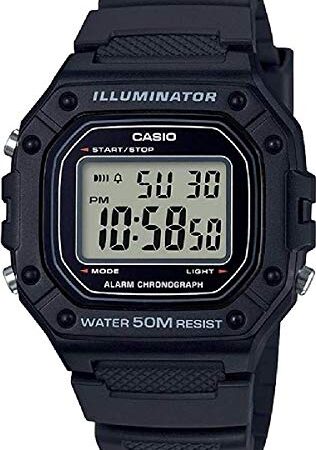 [カシオ]STANDARD DIGITAL カシオ スタンダード デジタル W-218H-1A 腕時計 メンズ レディース チープカシオ チプカシ プチプラ ブラック 黒 [並行輸入品]