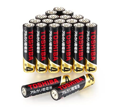 東芝(TOSHIBA) アルカリ乾電池 単4形 20本入 1.5V 使用推奨期限 10年保存 液漏れ防止構造 Zシリーズ LR03Z 20P
