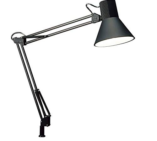 山田照明 Z-LIGHT LEDデスクライト 合金鋼 ブラック E26LED電球 昼白色 Z-108NB