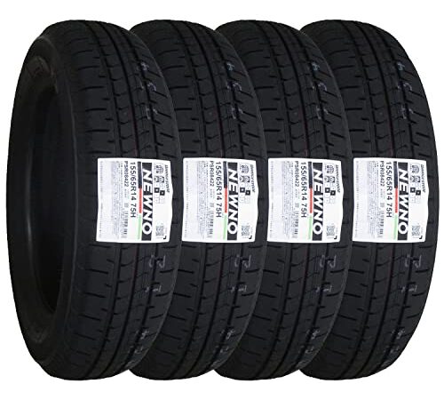 【4本セット】ブリヂストン(BRIDGESTONE) 低燃費タイヤ NEWNO 155/65R14 75H