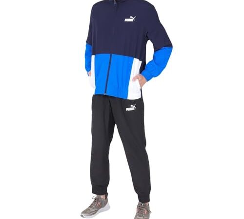 [プーマ] ジャージ 上下セット トレーニング ウーブン トラックスーツ 678442 メンズ ネイビー(06) L