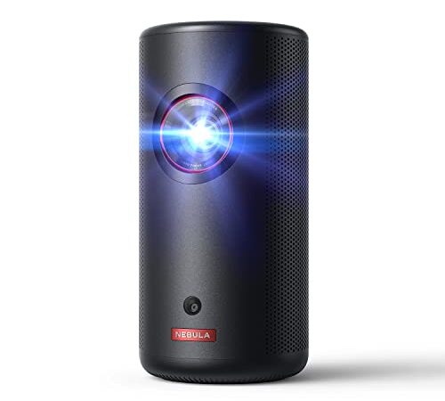 Anker Nebula (ネビュラ) Capsule 3 Laser（フルHD モバイルレーザープロジェクター）【レーザープロジェクター / 300ANSI ルーメン/オートフォーカス機能/自動台形補正 / 8W スピーカー/DLP搭載 / 7000種類以上のアプリケーション / ホームシアター / usb】