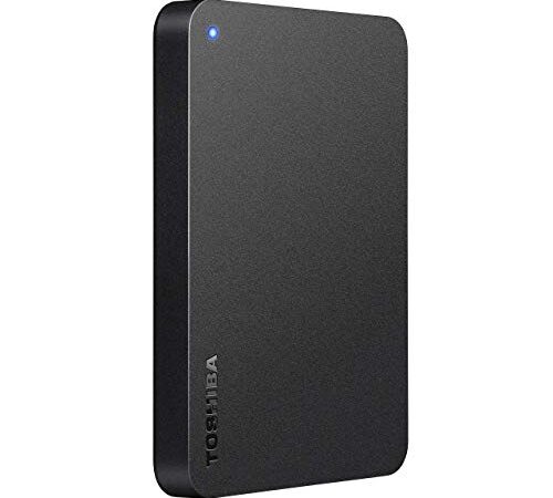 東芝 Canvio 2TB USB3.2(Gen1)対応 ポータブルHDD PC/TV対応 バッファローサポート 国内メーカー 故障予測 外付け Mac ブラック HD-TPA2U3-B/N