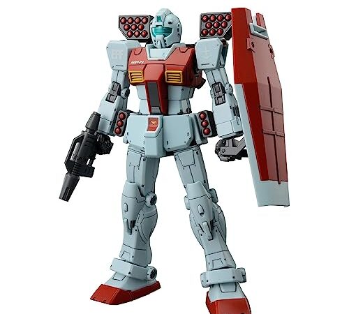 HG 機動戦士ガンダム ククルス・ドアンの島 ジム (ショルダー・キャノン装備/ミサイルポッド装備) 1/144スケール 色分け済みプラモデル